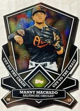 2013 Topps Cut To The Chase #CTC44 Manny Machado Rookie Year Orioles Padres