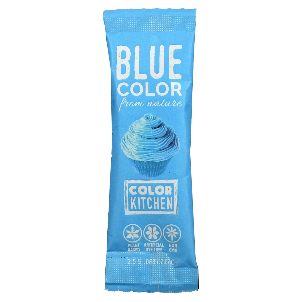 Food Colors From Nature, Multi-Color, 3 Powder Packets, 0.11 oz (3 g) Each — 第 4/4 张图片