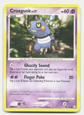 Croagunk 78/123 Common Mysterious Treasures Pokemon LP