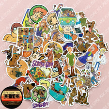 50 Scooby Doo Cartoon Stickers - Scrapbook, Laptop, iPad, Consoles, Books, Cases