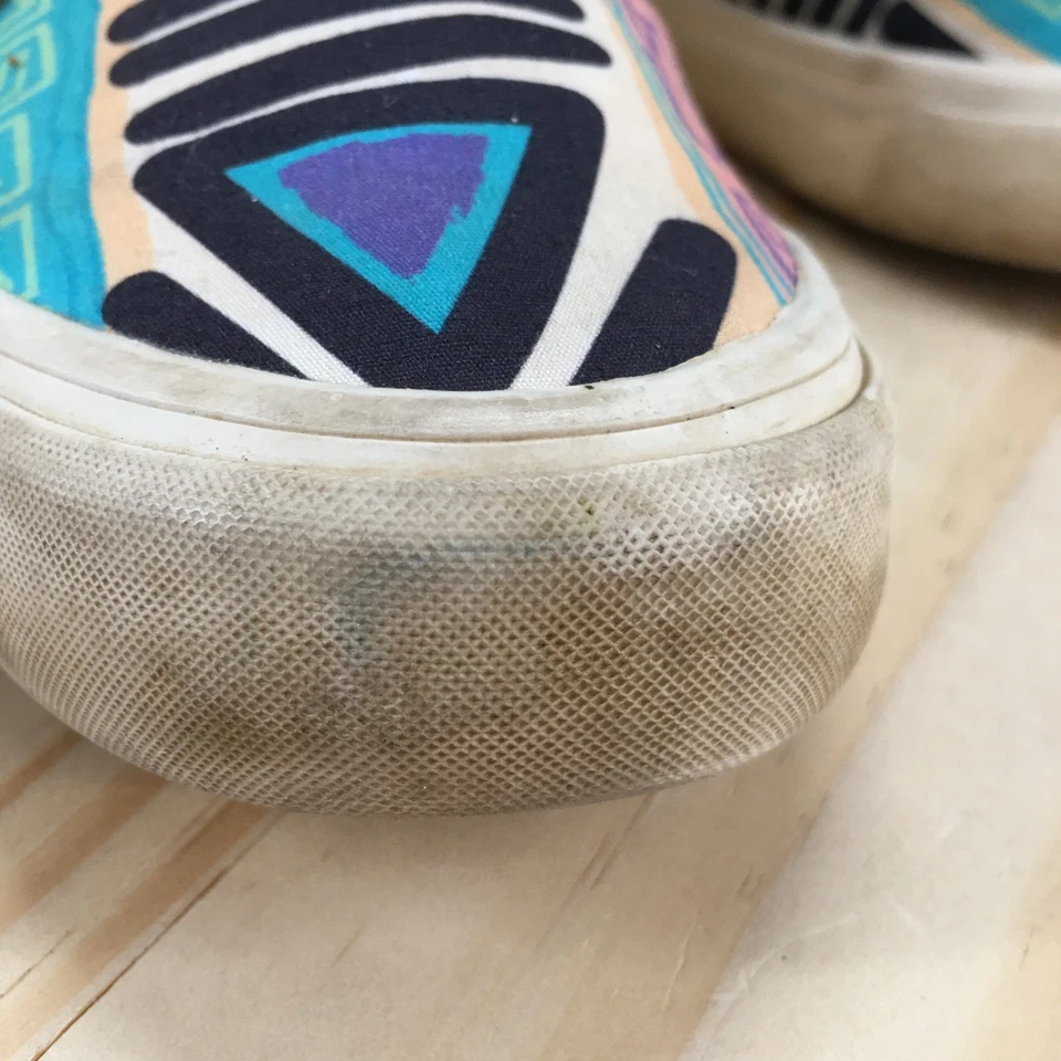 SeaVees Shoes Womens 7 Hawthorne Slip On Multicolor Hoffman Popplin Twil Low Top - Image 4 of 4