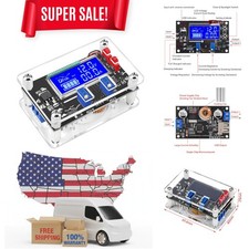 DC Buck Converter Adjustable Voltage Regulator 12V 6V-32V to 1.5-32V 5A, LCD ...