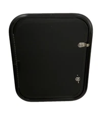 RV Baggage Access Cargo Door 20 x 16 Black/Black Camper Motorhome Trailer