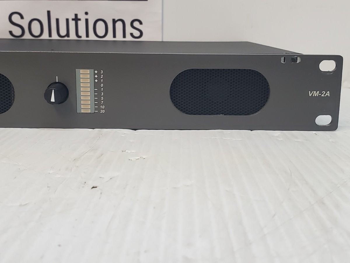 WOHLER TECHNOLOGIES VM-2A オートモニターパネル Wohler Technologies VM-2A Rack Audio Monitor. Great Sounding | eBay