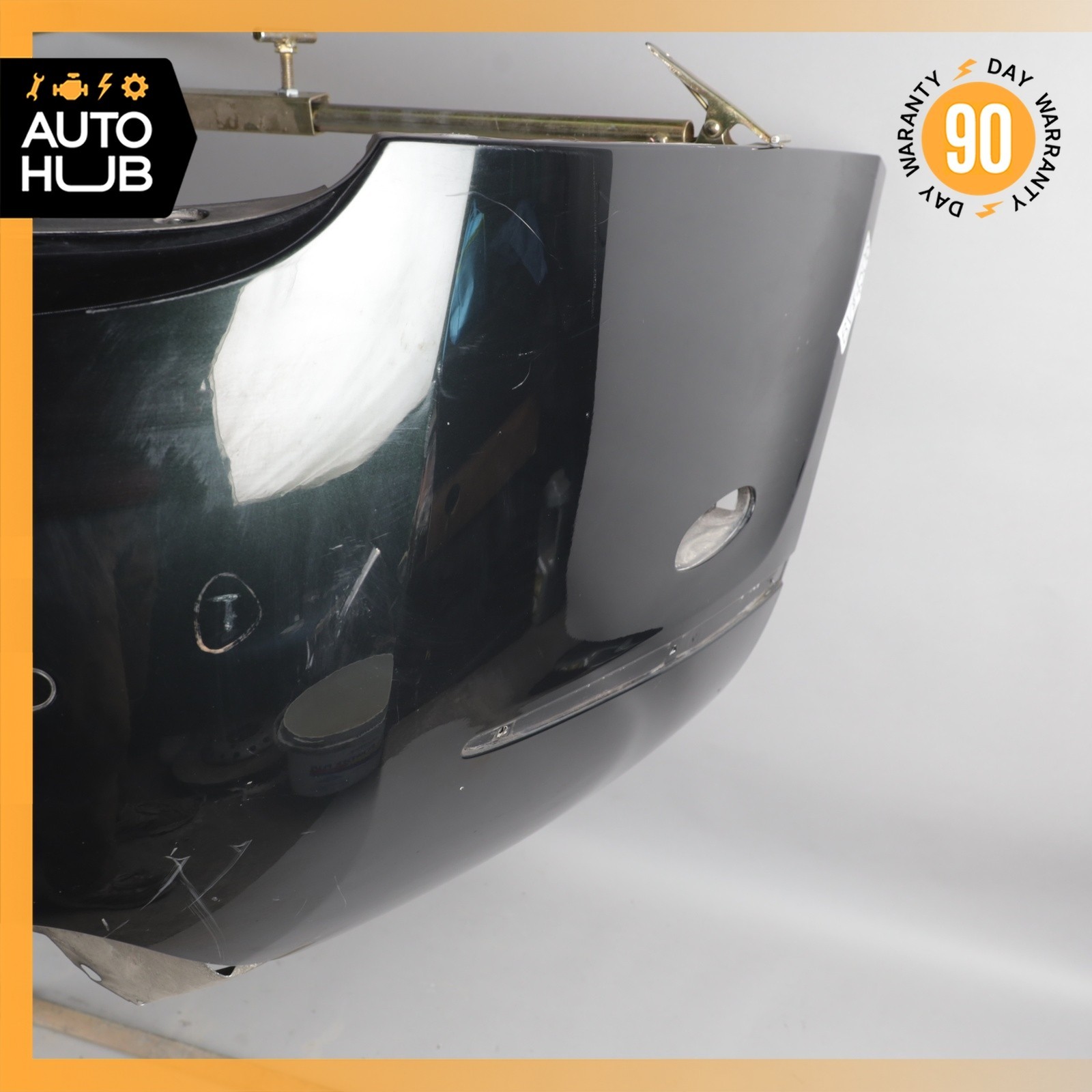 03-10 Bentley Continental GT GTC Rear Bumper Cover Assembly w/ Park Assist OEM