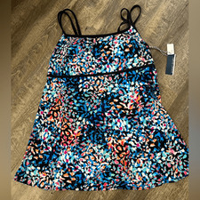 Sonnet Shores Womens Plus Swim Dress- Size 18W