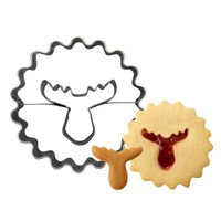 Zenker Ausstecher Linzer Mit Elchkopf PläTzchenform