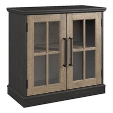 Westbrook 32W Storage Cabinet with Glass Doors by Bush Furniture