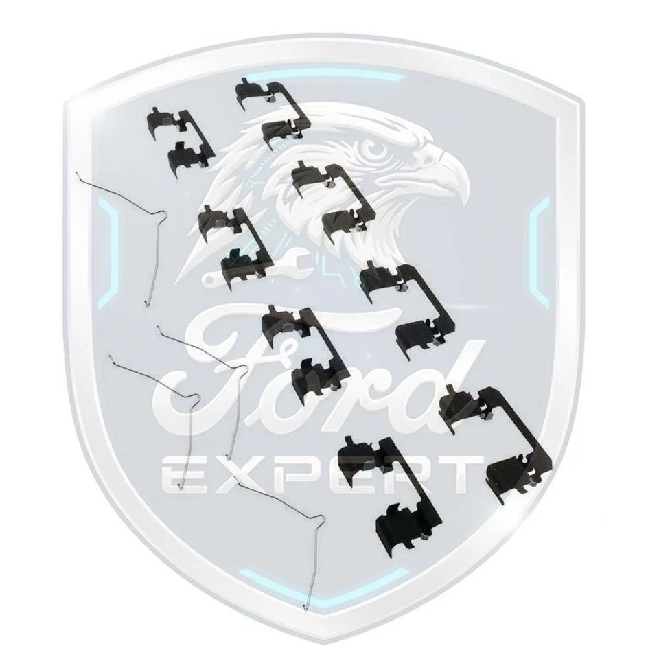 Kit de pastillas de freno de cerámica delanteras y traseras ACDelco OEM para Honda CR-Z 2016 9 años de garantía Foto 4 de 4