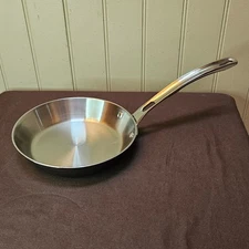 Viking Frying Saute Pan Skillet 8" 3 ply Stainless Steel 13-3018 w/Aluminum Core