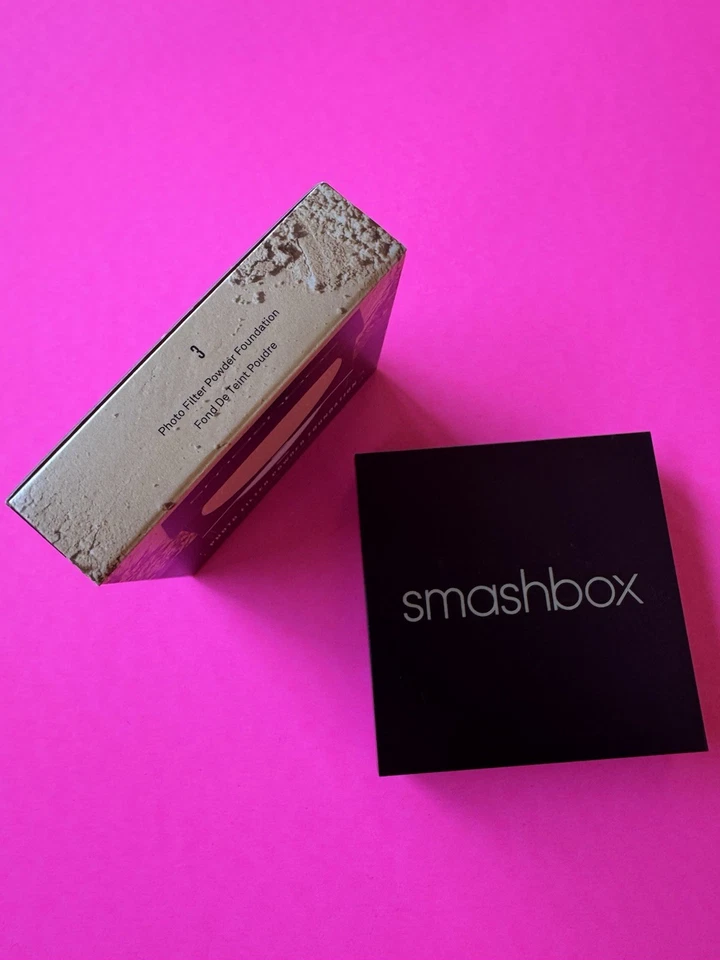 Smashbox PHOTO FILTER POWDER FOUNDATION #3 New In Box! RARE - Image 3 of 3