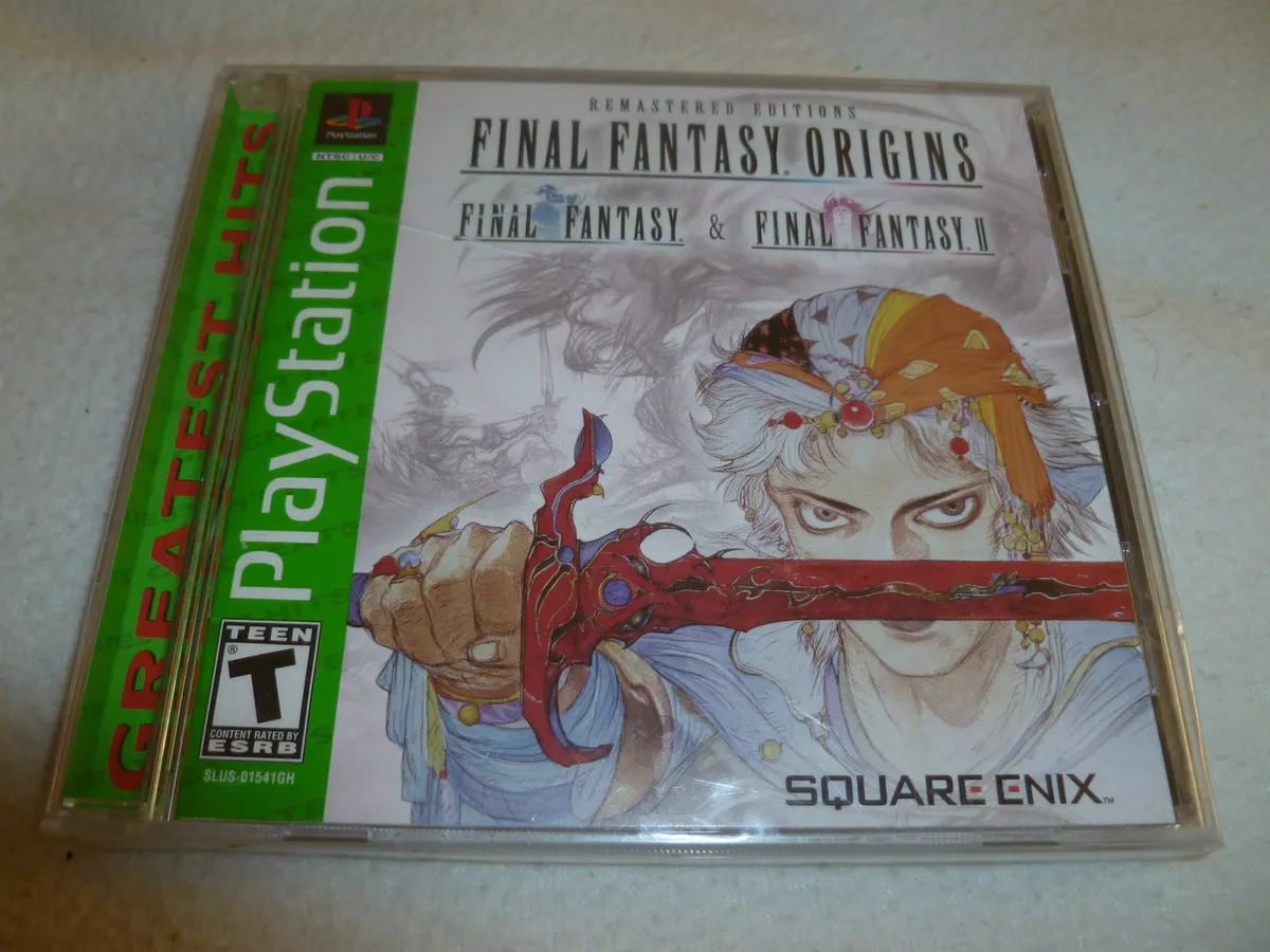 Final Fantasy Origins Final Fantasy I & II Remastered Editions - PlayStation