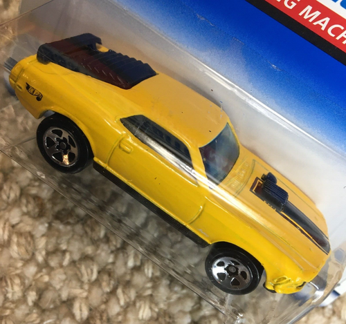 Lot Of 2 Hot Wheels First Editions #670 70 Ford Mach 1 Mustang Yel/Org Variation - Picture 4 of 5