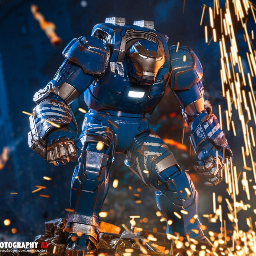 Comicave 1/12 Man Mk 38 奥创纪元可动人偶收藏品娃娃模型 — 第 2/4 张图片