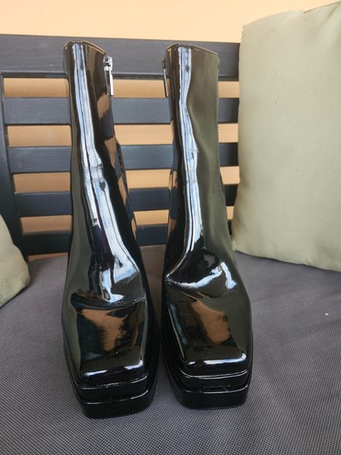 Aldo Scarpe Stivali Donna In Pelle Col. Nero EU 38 - Foto 3 di 10