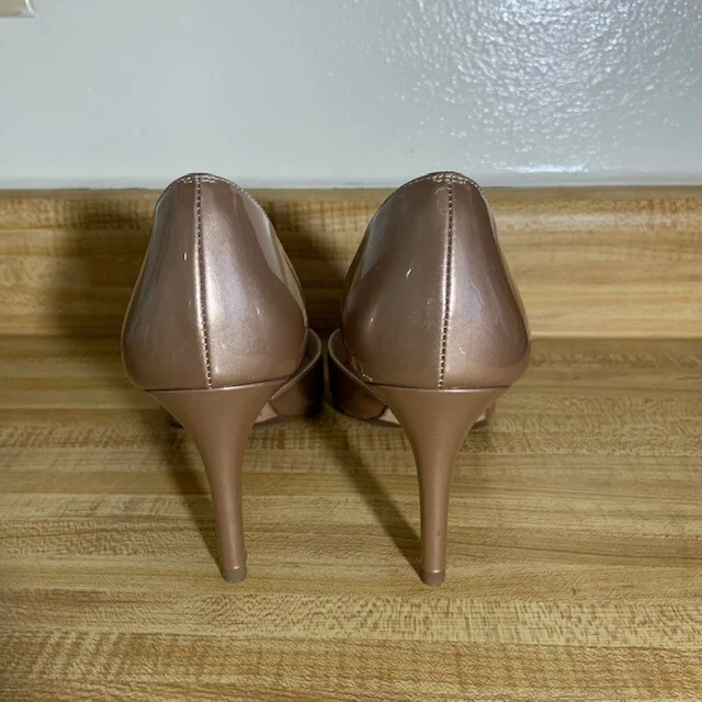 L.K. Zapatos de tacón Bennett brillantes nude punta talla 39,5 Foto 4 de 4