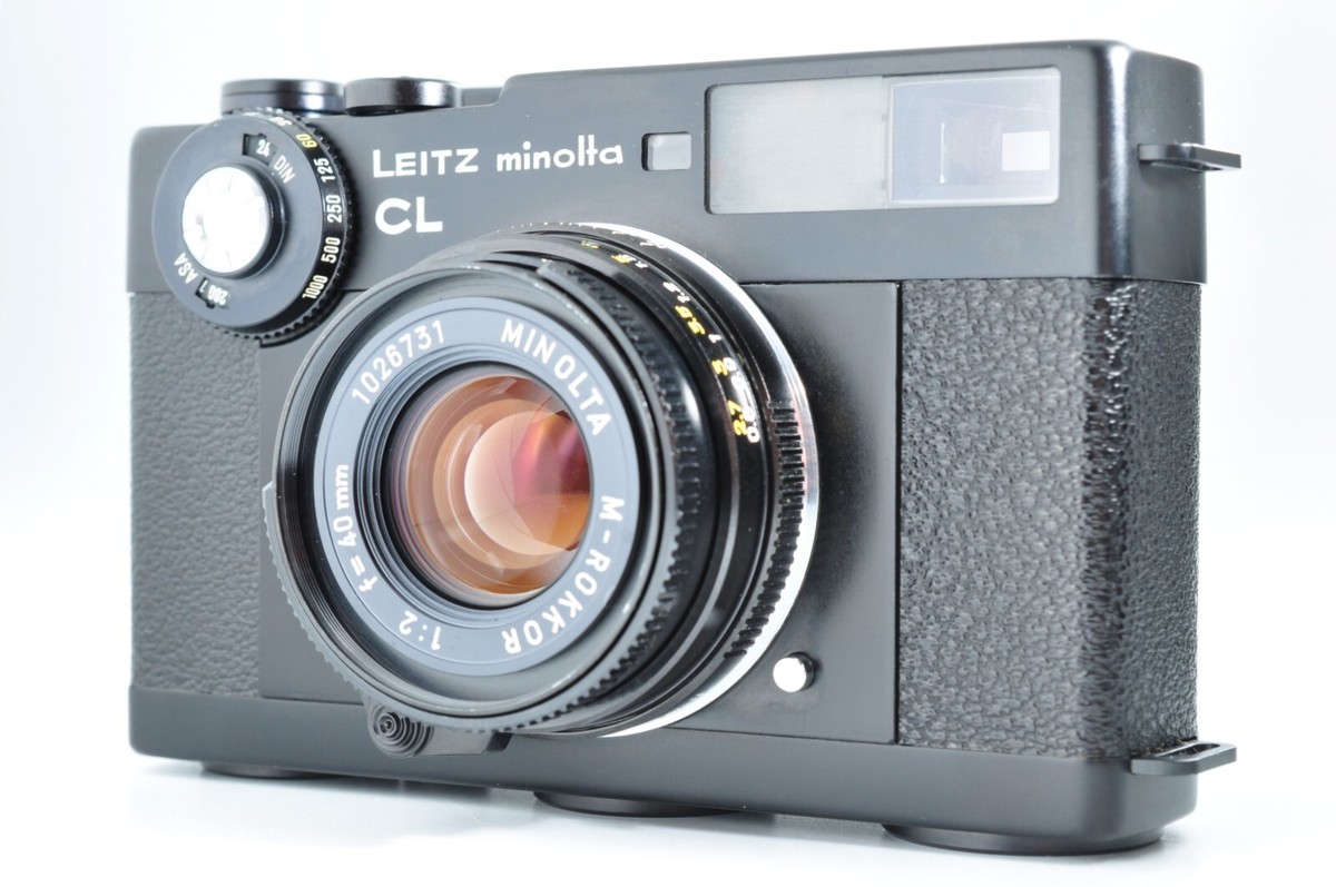 LEITZ MINOLTA CL M-ROKKOR 40mm F2 ライツ ミノルタ 動作確認済