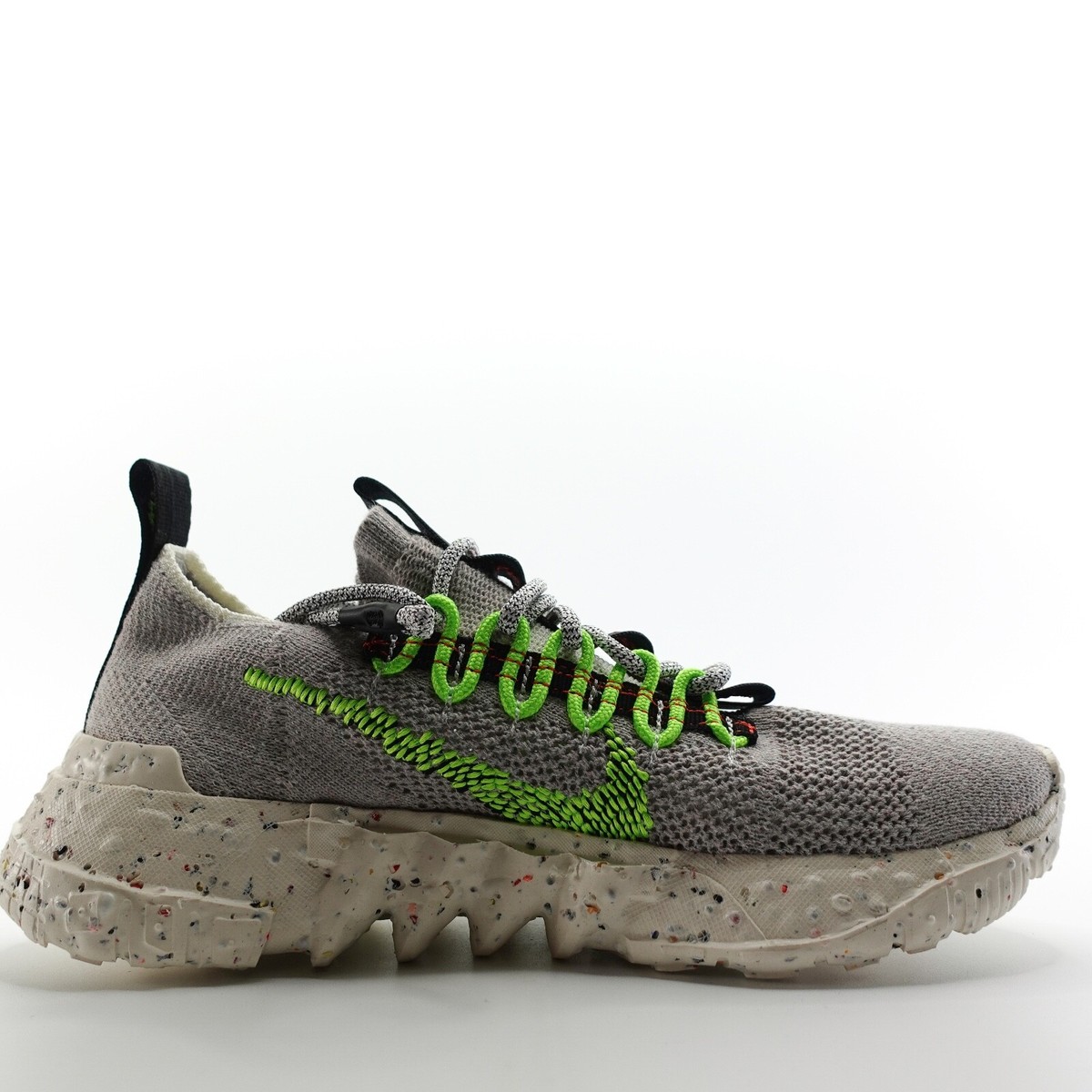 Mens Nike Space Hippie 01 Running Shoes Size 7.5 Grey Green  display picture 3