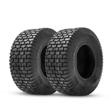 Set 2 11x4.00-5 Lawn Mower Tires 4 Ply 11x4x5 Turf Tractor Tyres Tubeless Tire