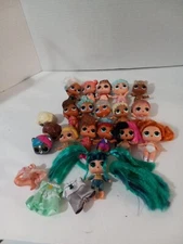 LOL Surprise Large Lot of 16 Dolls And Accessories  Cups Glasses