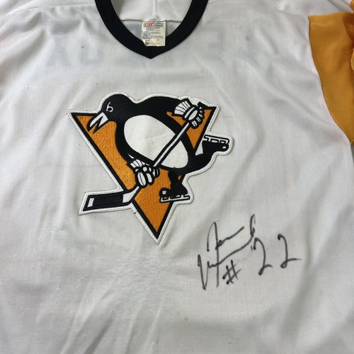 Vintage Mario Lemieux Pittsburgh Penguins #66 CCM Maska Hockey Trikot Herren M - Bild 2 von 21