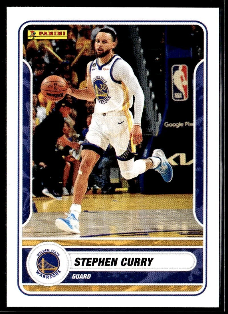 2023-24 Panini Sticker & Card Collection - Stephen Curry #52 for