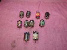 10 Lot VINTAGE RC Motors Brushed Speed gems / Green machine Reedy Trinty