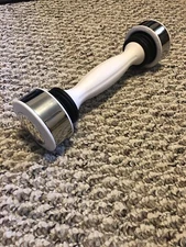 Fitness Shake Weight 2.5 lbs Dumbbell for Women With Upper Body Toning White EUC