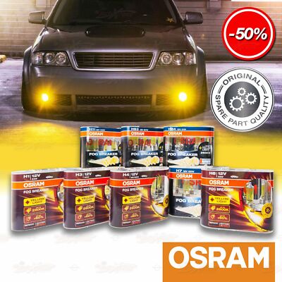 OSRAM FOG BREAKER Scheinwerfer Halogen Auto Lampen Gelb 2600K NEBELSCHEINWERFER