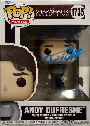 Tim Robbins Signed Shawshank Andy Dufresne Funko Pop #1735 Beckett Witnessed