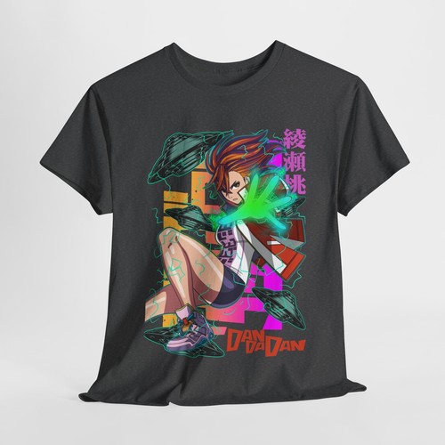 Camiseta Momo Ayase Dandadan Anime Unisex Camiseta Todas las Tallas Dan Da Okarun Turbo - Imagen 38 de 73