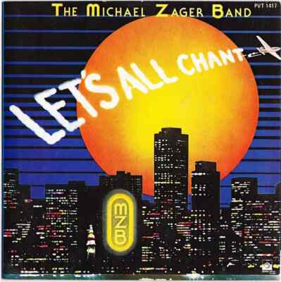 The Michael Zager Band Lets All Chant RED PAPER LABEL Vinyl Single 7inch