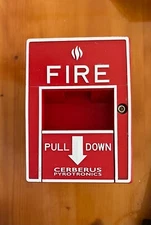 Siemens MSI-10B MXL MXL-IQ Fire Alarm Pull Station *Tested