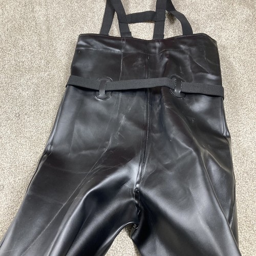 Dunlop Onguard PVC Chest Waders Stahlkappe schwarz W's 8 (M's 6) kommerzielles Angeln - Bild 6 von 11