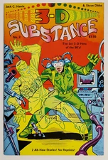 3-D Substance #2 (1991, 3-D Zone) VF/NM Jack C. Harris Steve Ditko w/Glasses HTF