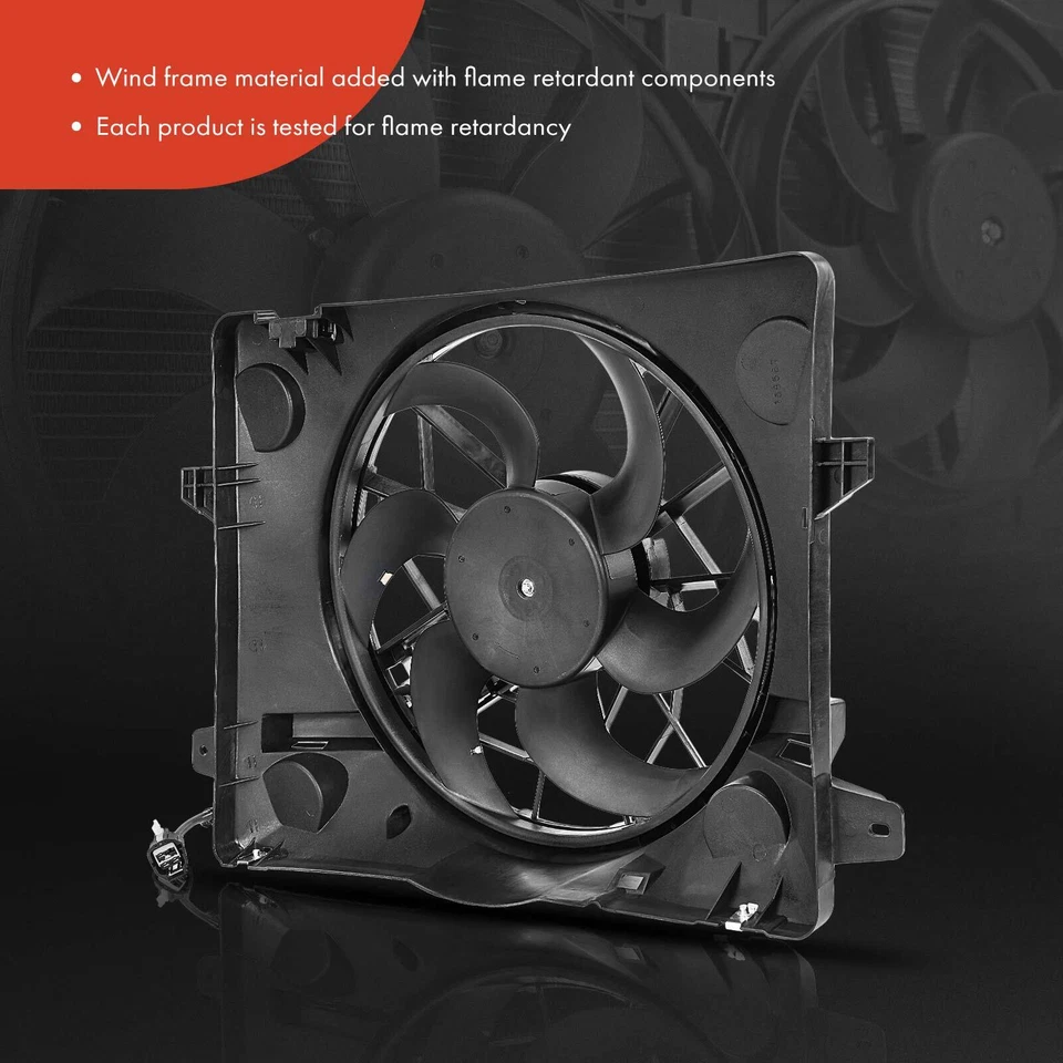 Комплект радиатора и конденсатора переменного тока и вентилятора охлаждения для Lincoln Town Car Mercury Marauder - Изображение 4 из 4