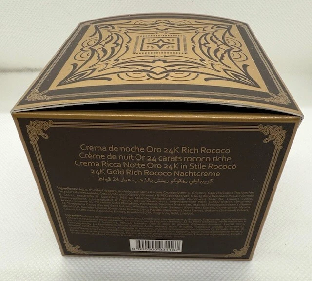 COCOAGE 24K Gold Rich Rococo Night Cream 1.0fl oz/30ml Anti-aging NIB - Image 4 of 4