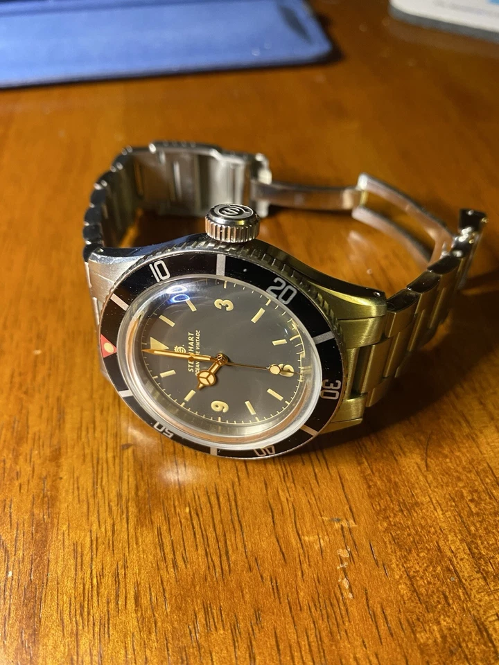 Steinhart Ocean One Vintage Swiss Automatic Men's Watch, No Original Box - Image 4 of 4