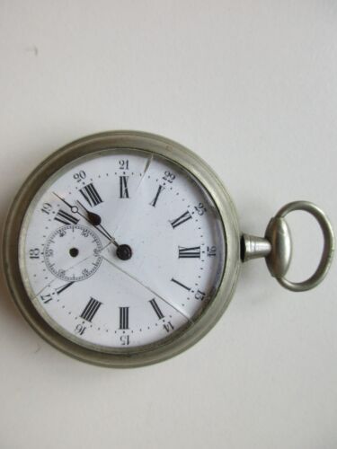 Keywind and set Beaucourt vintage pocket watch ø 50 mm - running - Picture 3 of 6