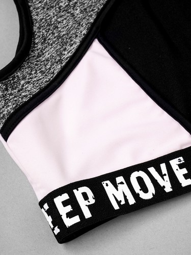 iEFiEL Reggiseno sportivo ragazza + pantaloni tuta da allenamento abbigliamento sportivo set tuta da jogging - Foto 6 di 78