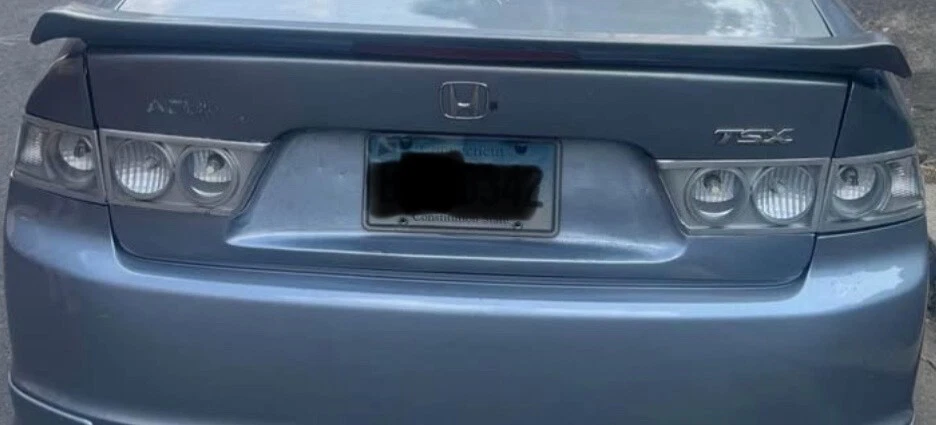 Luces traseras euro transparentes Acura TSX 2004-2008 Foto 2 de 3