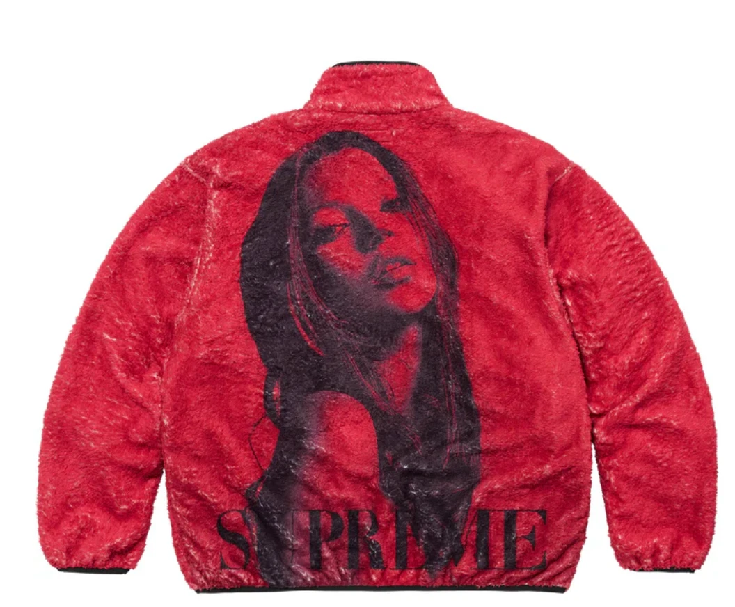 Veste polaire Supreme Kate Moss   Rouge   Large   FW24