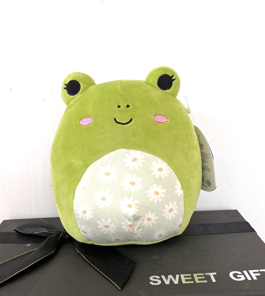 Squishmallows 7.5” Wendy The Frog with Flowers Pattern KellyToy