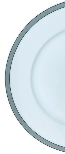 Jammet Seignolles Limoges France BEAUVAIS White Gray Porcelain Salad Plate - Picture 3 of 7