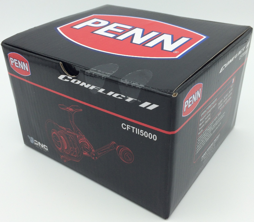 PENN Conflict II Spinning | Reel | Spinning 5000 | Free Shipping 5b3126 PENN Conflict II Spinning | Reel | Spinning 5000 | Free Shipping 5b3126
