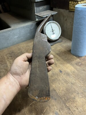 Antique Old Rare 3.5Lb Pic Axe Head Ice Harvesting Hand Tool Gifford Wood Co USA