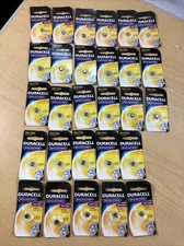 Lot of 28 - Button Cell Type Duracell 384 392 Batteries (5350)