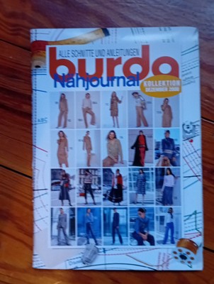 burda schnittmuster damen Magazin Mode Schneiderin 12 2000