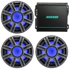 Kicker 3 51MWF104 - MWF 10-Inch Premium Marine Subwoofer free-air 4-ohm ...