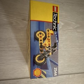 LEGO Technic Shell Promotion Motorcycle 2544 Vintage Complete Boxed Set